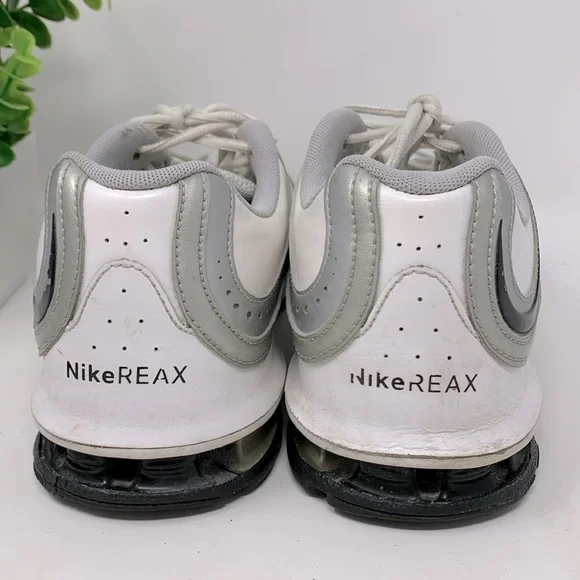 Nike Reax Run 5 Running Shoes Sneakers White Air Women’s size 9 - Picture 5 of 8